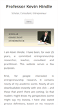 Mobile Screenshot of kevinhindle.com